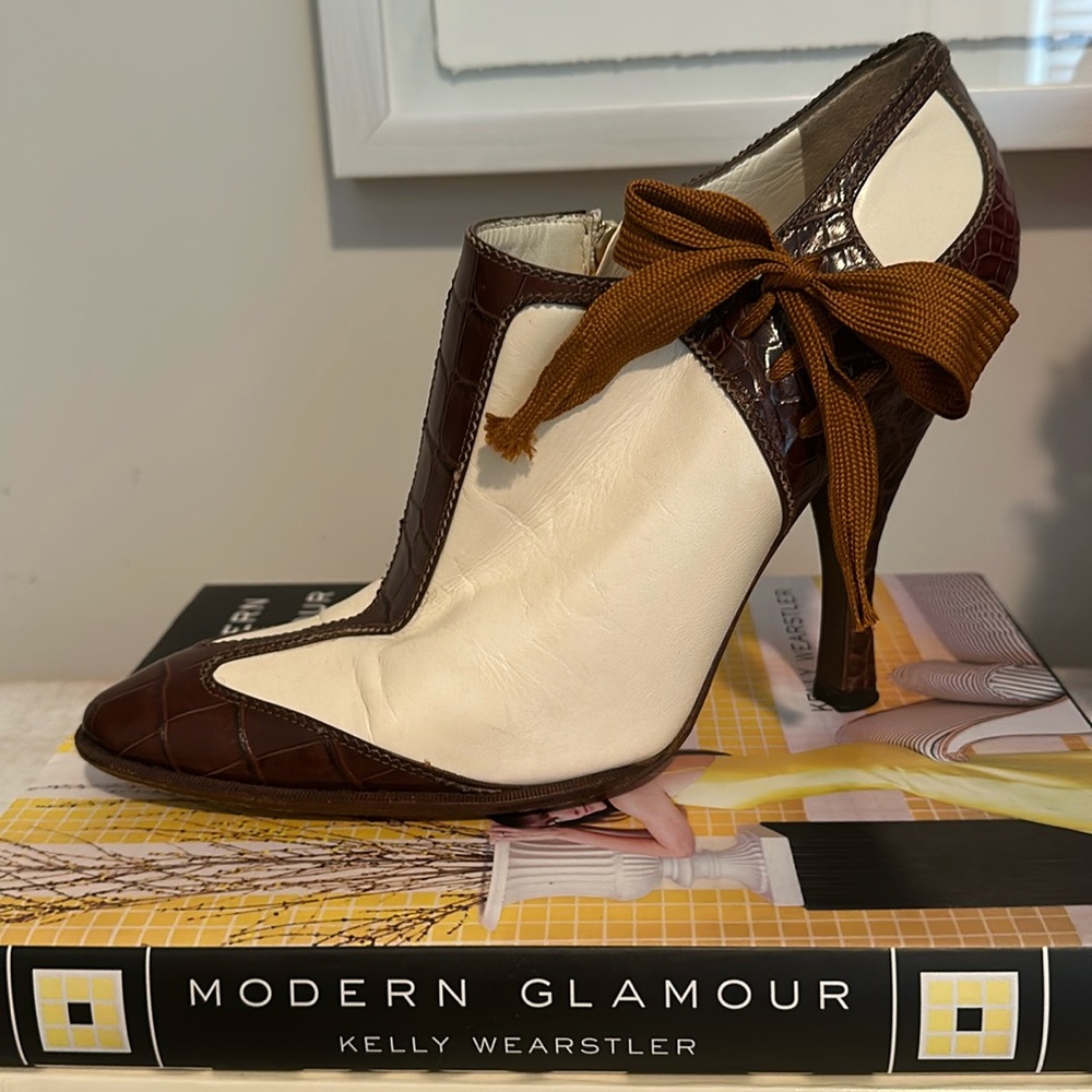 Yves Saint Laurent Rive Gauche Tom Ford 2004 Runway Spectator Booties